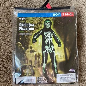 Kids skeleton costume
